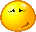 Baffled emoticon (Yellow Face Emoticons)