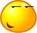 Flattered Look emoticon (Yellow Face Emoticons)