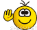 Goodbye smiley (Yellow HD emoticons)