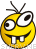 Silly Face emoticon (Yellow HD emoticons)