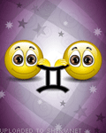 gemini sign smiley