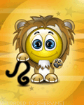 Leo Sign emoticon (Zodiac emoticons)