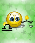 libra sign smiley