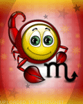 Scorpio Sign smiley (Zodiac emoticons)