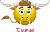 taurus zodiac sign smiley