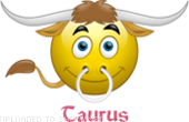 smiley of taurus zodiac sign