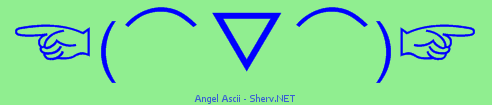 Angel Ascii Color 2