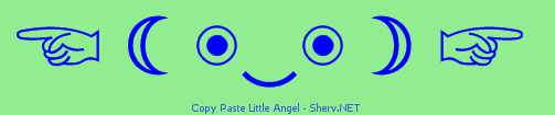 Copy Paste Little Angel Text Emoticon Free Text And Ascii Emoticons