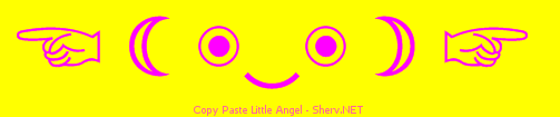 Copy Paste Little Angel Text Emoticon Free Text And Ascii Emoticons