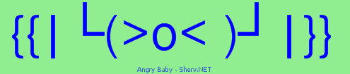 Angry Baby Color 2