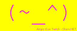 Angry Eye Twitch Color 3