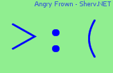 Angry Frown Color 2
