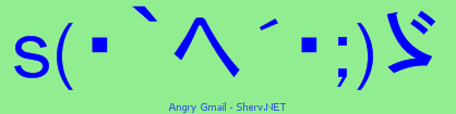 Angry Gmail Color 2
