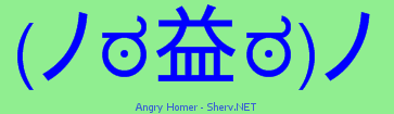 Angry Homer Color 2