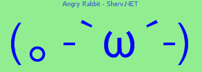 Angry Rabbit Color 2