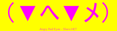 Angry Red Eyes Color 3