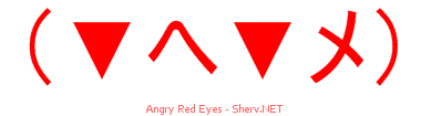 Angry Red Eyes 44444444