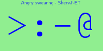 Angry swearing Color 2