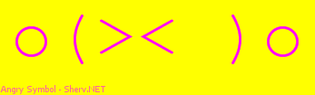 Angry Symbol Color 3