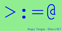 Angry Tongue Color 2