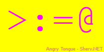 Angry Tongue Color 3