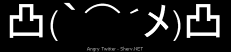Angry Twitter Inverted