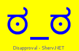 Disapproval Color 1