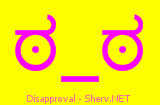 Disapproval Color 3