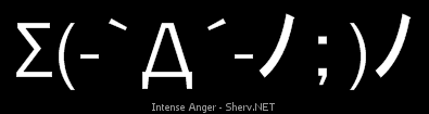 Intense Anger Inverted