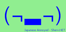 Japanese Annoyed Color 2