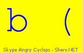Skype Angry Cyclops Color 1