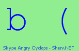Skype Angry Cyclops Color 2