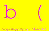 Skype Angry Cyclops Color 3