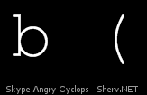 Skype Angry Cyclops Inverted