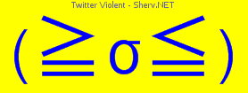 Twitter Violent Color 1