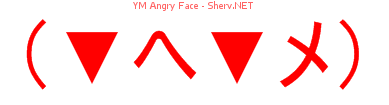 YM Angry Face 44444444