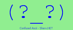Confused Ascii Color 2