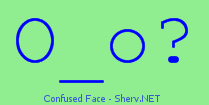 Confused Face Color 2