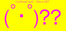 Confused Look Color 3
