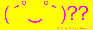 Confused Smile Color 3