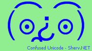 Confused Unicode Color 2
