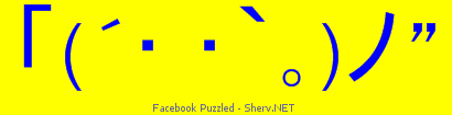Facebook Puzzled Color 1