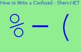 How to Write a Confused Color 2