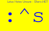 Lotus Notes Unsure Color 1