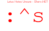 Lotus Notes Unsure 44444444