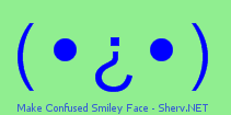 Make Confused Smiley Face Color 2