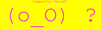 Perplexed Face Color 3