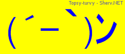 Topsy-turvy Color 1