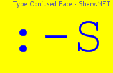 Type Confused Face Color 1