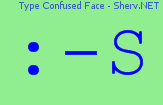 Type Confused Face Color 2